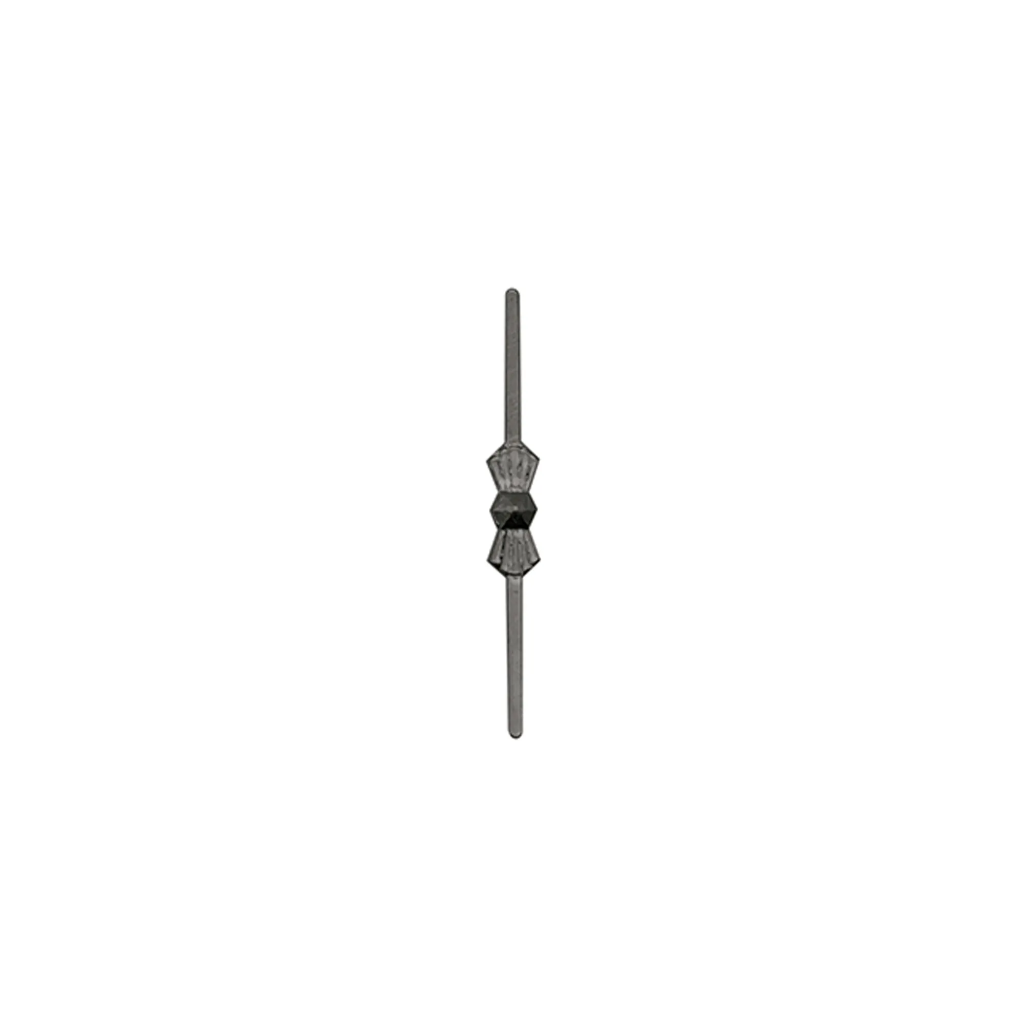 Bow Tie Straight Link Black Chrome 33mm C90023  Diyas Crystal Link